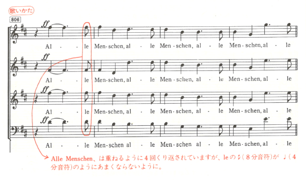 オーフロイデ！ ベートーヴェン交響曲第九番〜歓喜の歌の発音とうたい